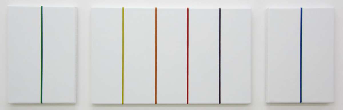 Triptych for Cupertino (white), 2013
