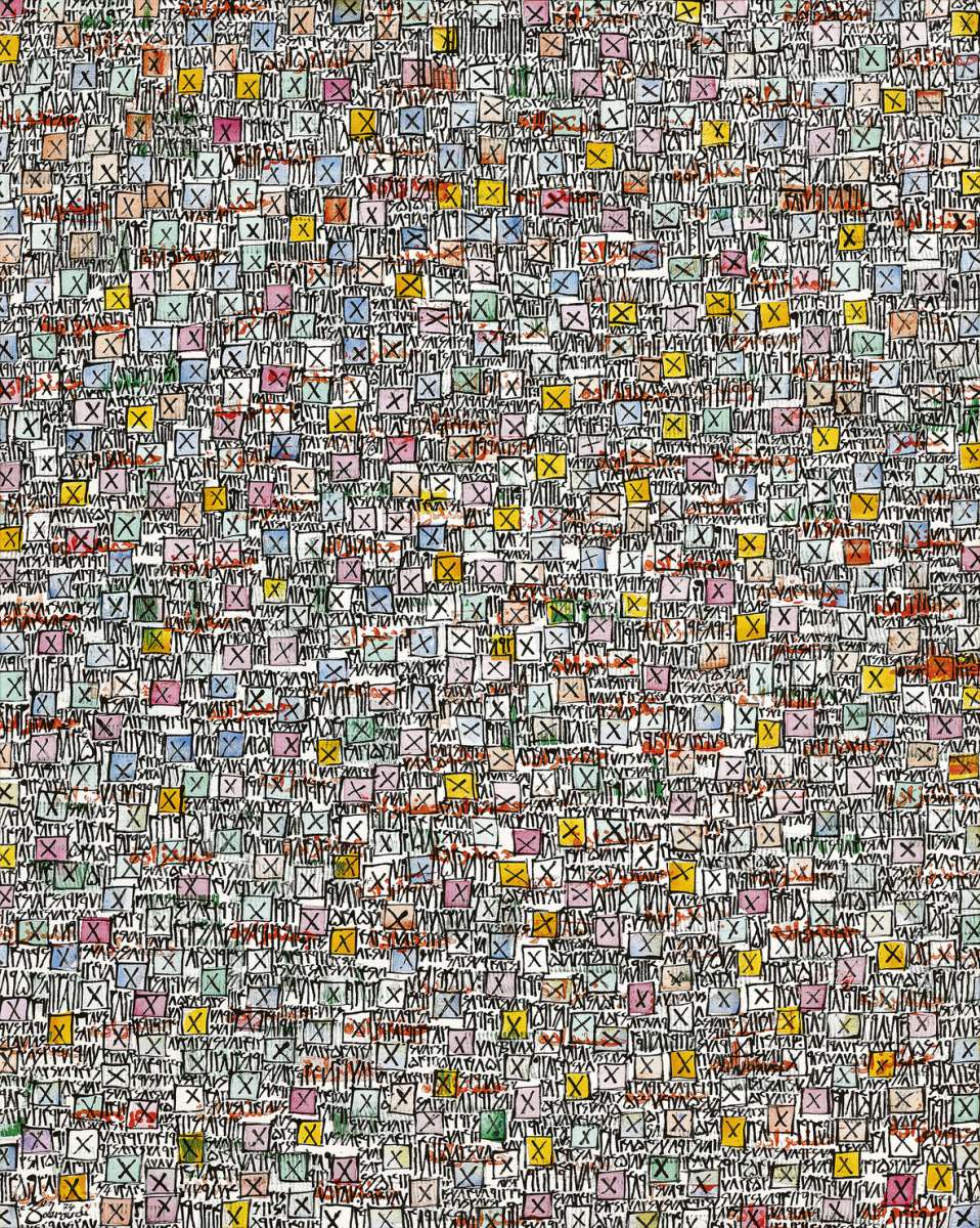 Charles Hossein Zenderoudi, BA + LOU, 1974