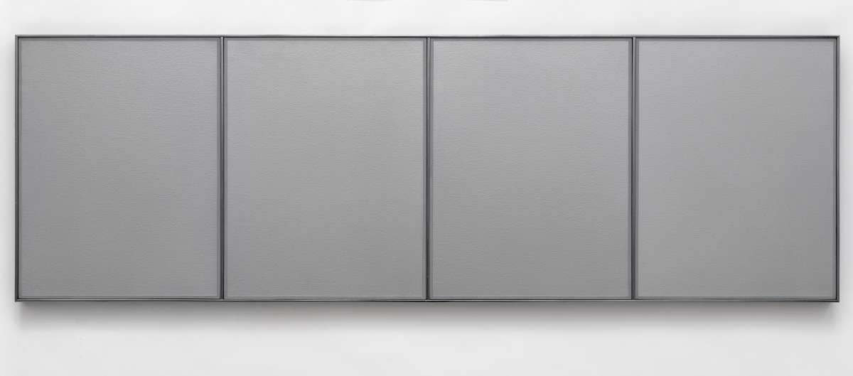 Tadaaki Kuwayama, metallic colors, 4 panels, 1971