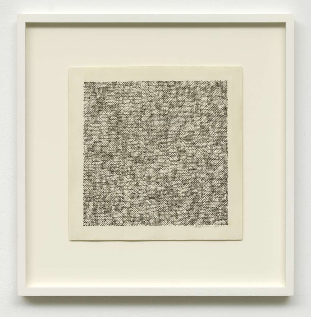 Jan Schoonhoven, untitled, 1965