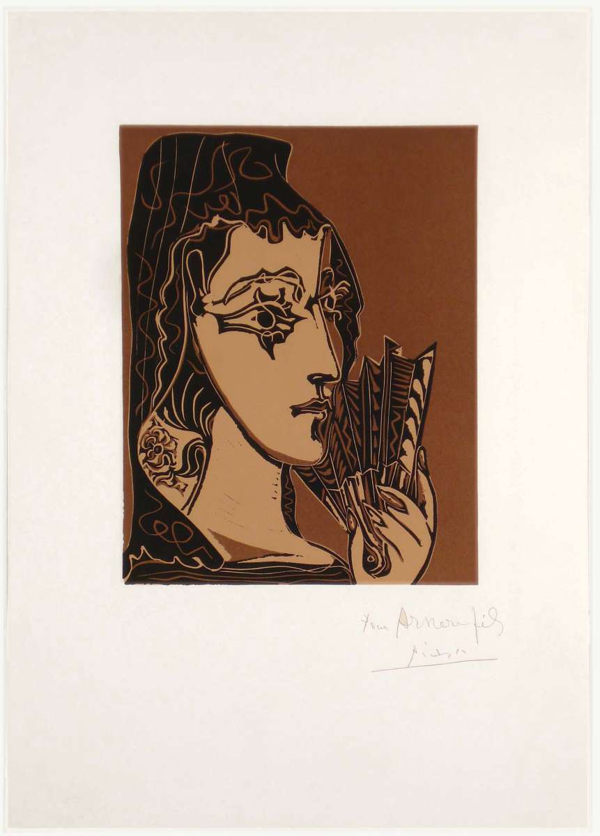 Pablo Picasso, L' Espagnole, 1962