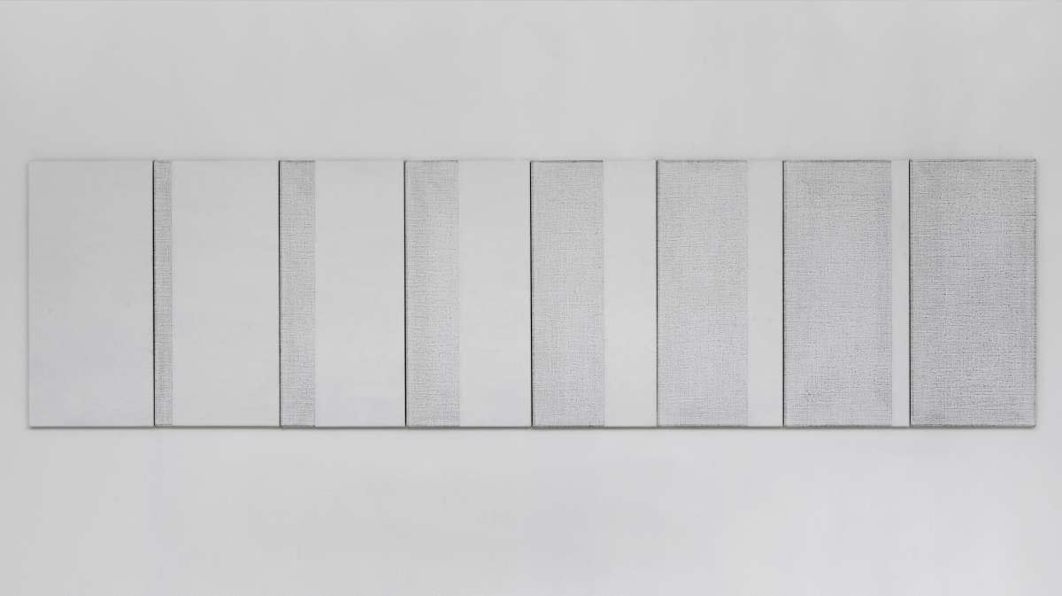 Ido Vunderink, Seven in Eight # 2, white, 2018