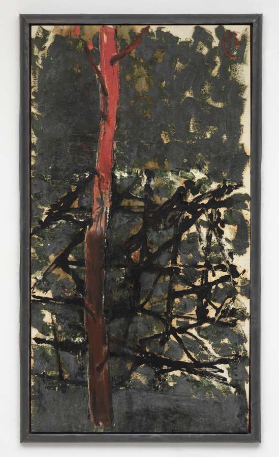Markus Lüpertz, untitled (Baum), 1999