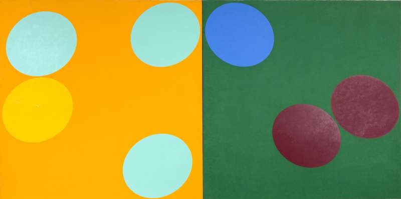 Double Matrix Orange-Green, 1967
