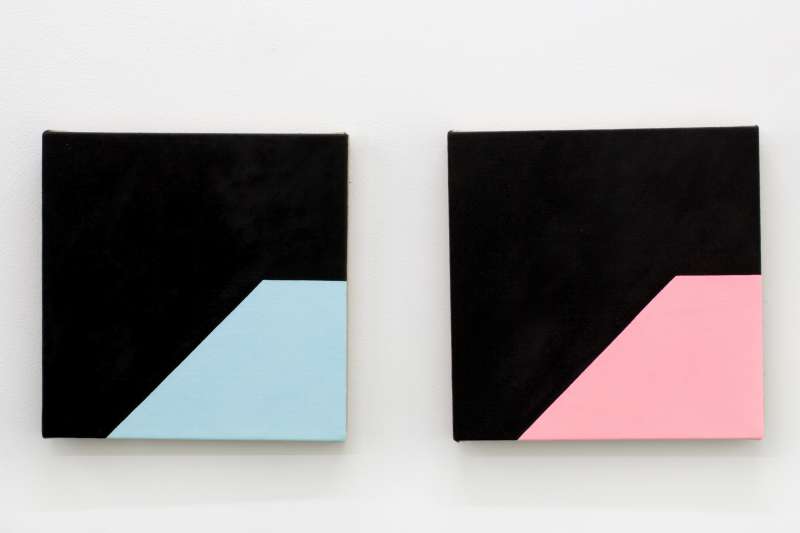 Midnight Pool Baby Pink and Baby Blue, 2014