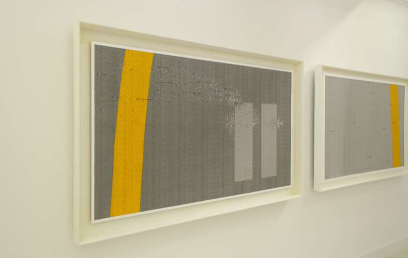 Abdulnasser Gharem, Pause (diptych), 2011