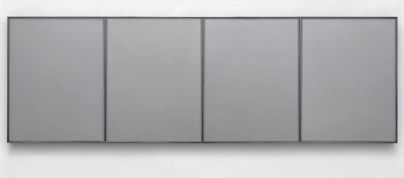 Tadaaki Kuwayama, metallic colors, 4 panels, 1971