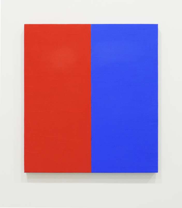 Tadaaki Kuwayama, red, blue, 1962