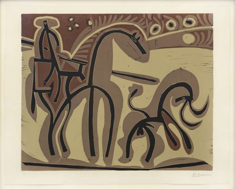 Pablo Picasso, Picador et Taureau, 1959